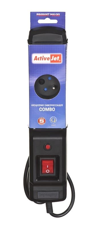 Activejet COMBO-IEC-3G/1,5M strømskinne med ledning