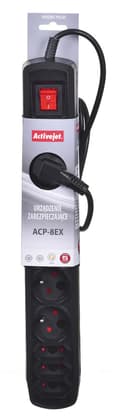 Miniatyrbillede 3 af 3: Activejet APN-8G/1,5M-BK strømskinne med ledning