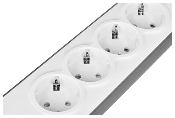 Belkin BSV401VF2M ylijännitesuoja Valkoinen 4 AC pistorasia(a) 2 m