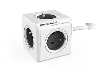 Allocacoc PowerCube Extended Type E strømforlænger 1,5 m 5 AC stikkontakt(er) Indendørs Grå
