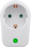 Miniatyrbilde 4 av 8: Goobay Adapter for stikkontakter med overspenningsvern Overspenningsvernbryter, 1 stikkontakt, hvit