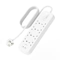 Pikkukuva 3 / 5: Belkin Connect White 8 AC pistorasia(t) 2 m