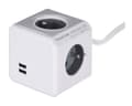 Pikkukuva 1 / 4: Allocacoc PowerCube Extended USB E(FR), 3 metrin laajennus 4 vaihtovirtapistorasiaa