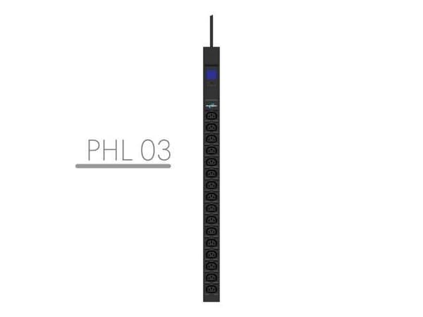 Bluewalker PDU Powerwalker PHL03 16xC13 Sort