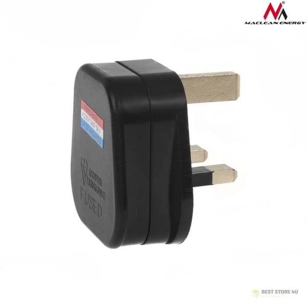 MCE193 52067 UK-stik Sort kabelmontering 13A 230V UK 3-benet