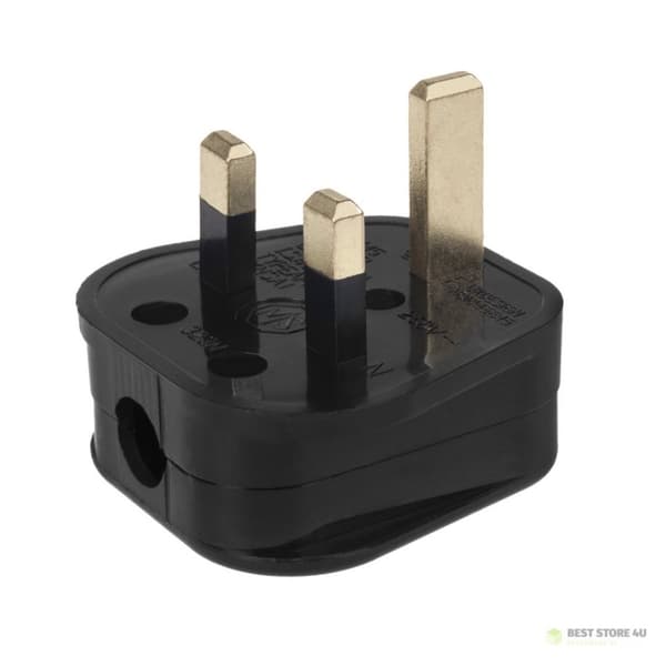 MCE193 52067 UK-stik Sort kabelmontering 13A 230V UK 3-benet