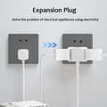 Miniatyrbillede 3 af 5: 170 Philips 1 til 3 mini socket konverter ny national standard uafhængig sikkerhedsdør multi-hul trådløst stik printkort