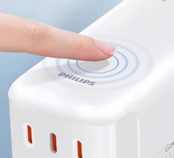 philips 67w desktop 35w hurtig opladning busstik en til mange opladning usb-kabel stik kort række stikrække
