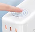 Miniatyrbillede 4 af 5: philips 67w desktop 35w hurtig opladning busstik en til mange opladning usb-kabel stik kort række stikrække