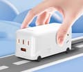 Miniatyrbillede 2 af 5: philips 67w desktop 35w hurtig opladning busstik en til mange opladning usb-kabel stik kort række stikrække