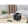 Miniatyrbild 2 av 3: Rulle - QUARX - S-Box - 12m. 3 x 16A-anslutningar. USB Typ A och C