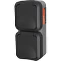 Miniatyrbillede 4 af 5: Dobbelt stikkontakt - QUARX - Aqua Pro - Udendørs, vertikal, IP55, 250V, 16A