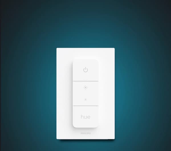 Philips Hue fjernbetjening anden generation af strømafbryder trådløs switch lysdæmper lampe segmenteret trinløs controller