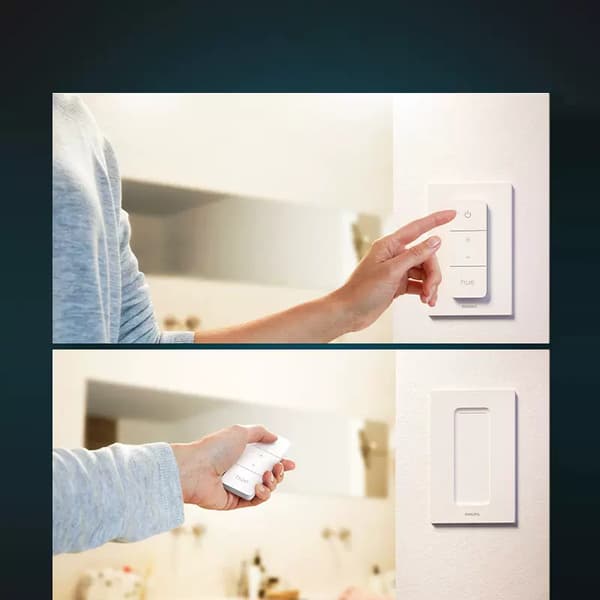 Philips Hue fjernbetjening anden generation af strømafbryder trådløs switch lysdæmper lampe segmenteret trinløs controller