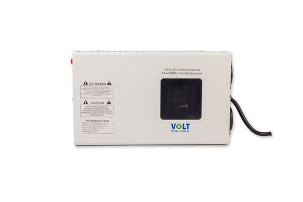 Spændingsstabilisator AVR 2000VA 8% SLIM