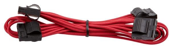 Corsair Individually Sleeved Peripheral Cable, Red
