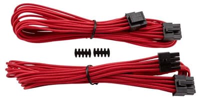 Corsair Premium Individually Sleeved EPS12V/ATX12V Cables Red