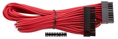 Corsair Individually Sleeved PSU ATX 24-pin Cable, Red