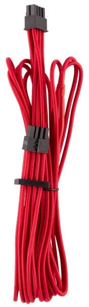 Corsair Premium Individually Sleeved EPS12V CPU cable, Type 4 (Generation 4), RED