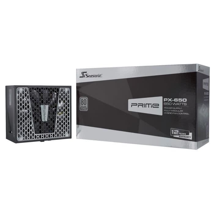 SEASONIC PRIME PX-650 PLATINIUM PC-strömförsörjning