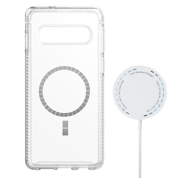 MagSafe-laddare - MagSafe - 15W - Snabbladdning - Klisteradapter - Vit