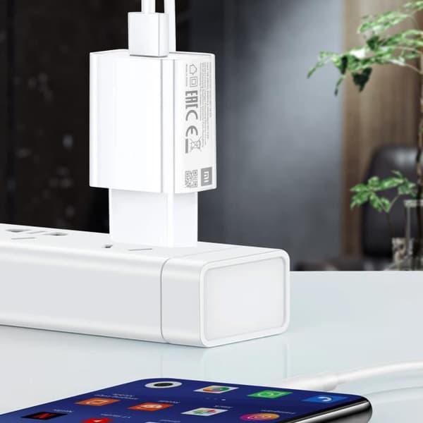 Väggladdare - XIAOMI - MDY-09-EW - 2A - Snabbladdning - Kompakt design