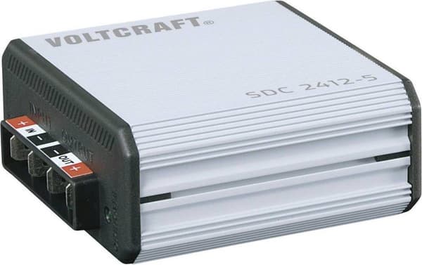 VOLTCRAFT SDC 2412-5 DC/DC-omvandlare 24 V/DC - 13,8 V/DC/7 A 70 W