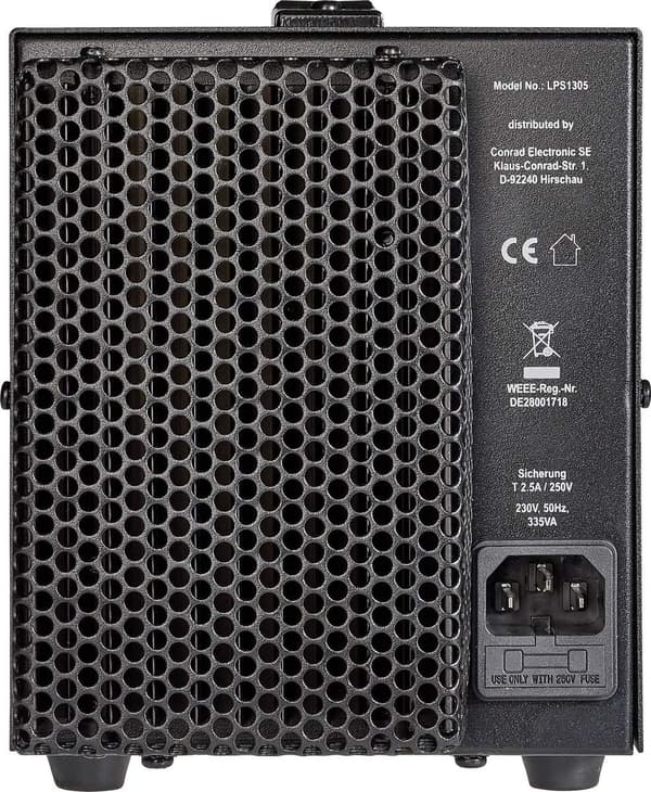 VOLTCRAFT LPS1305 Lab strømforsyning, justerbar 0 - 30 V/DC 0 - 5 A 150 W Antal udgange 1 x