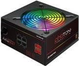 Chieftec Photon RGB 650W ATX 12V 85 proc Bronze Active PFC 120mm Silent RGB Fan Sort