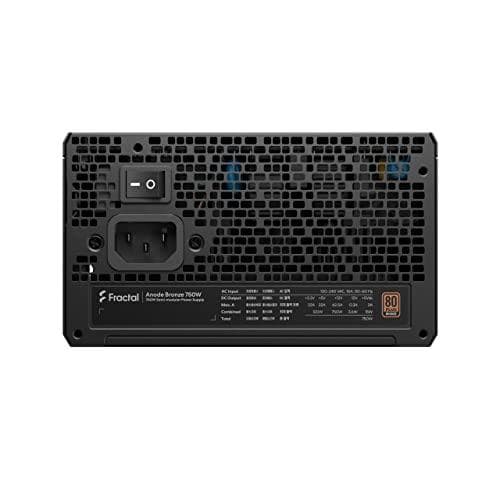 Fractal Design Anode Strømforsyning 750 W ATX Sort (FD-P-AA1B-750-EU)