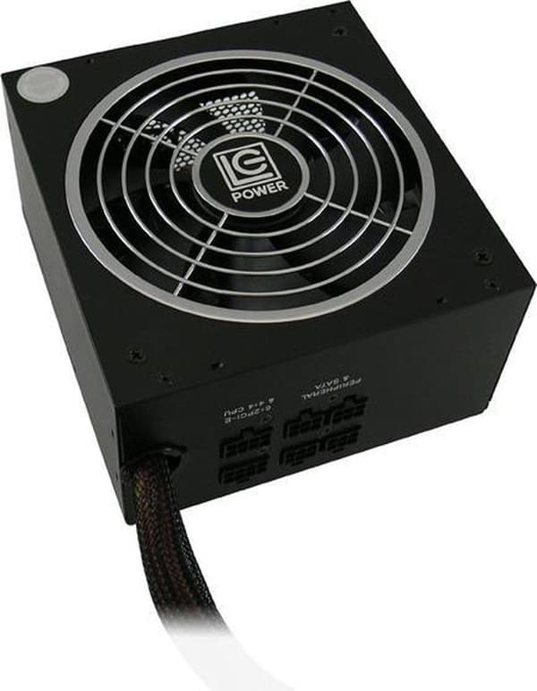LC-Power LC6460GP4 V2.4 - GP4 460W ATX Sort strømforsyningsenhed Sort