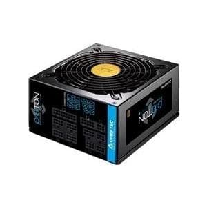 Chieftec Proton Series BDF-1000C - Strømforsyning (intern) - ATX12V 2.3 - 80 PLUS Bronze - AC 115-230V - 1000 Watt - Aktiv PFC (BDF-1000C) Sort