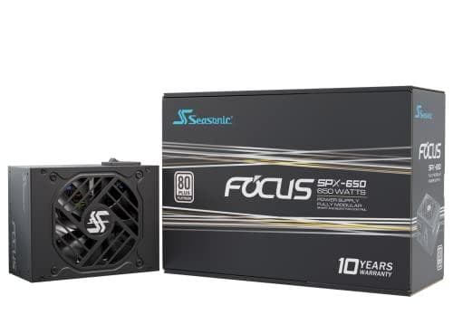Strømforsyningsenhed Seasonic 650W FOCUS-SPX-650 Modulær (80+Plat.) (FOCUS-SPX-650)