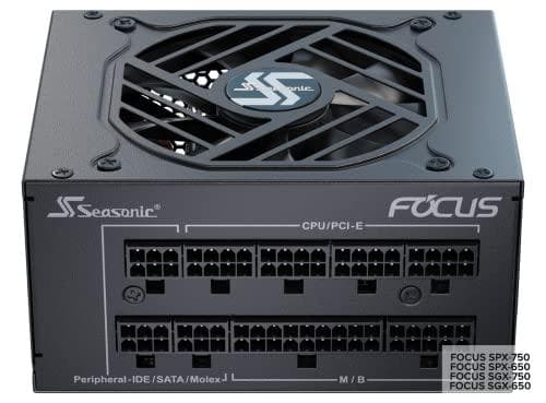 Strømforsyningsenhed Seasonic 650W FOCUS-SPX-650 Modulær (80+Plat.) (FOCUS-SPX-650)