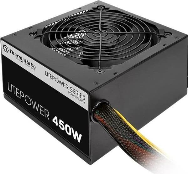 PSU Thermaltake Litepower II Sort 450 W PS-LTP-0450NPCNEU-2 (450 W, aktiv, 120 mm) (PS-LTP-0450NPCNEU-2) Sort