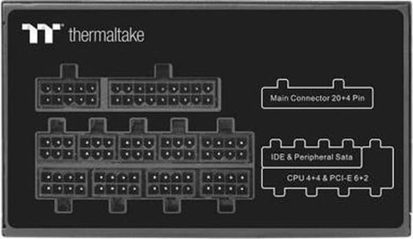 Thermaltake Toughpower PF1 PC strømforsyning 750 W ATX 80 Plus Platinum