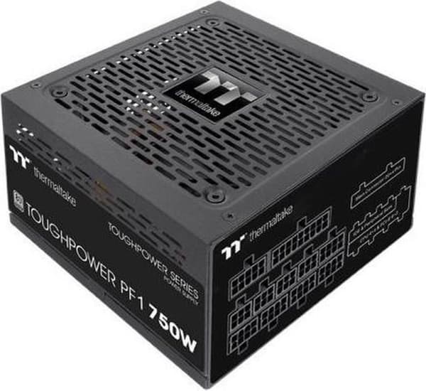 Thermaltake Toughpower PF1 PC strømforsyning 750 W ATX 80 Plus Platinum Sort