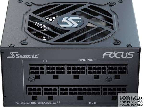 Seasonic Focus SGX-750 (2021) - Strømforsyning - SFX - 750 Watt - 80 PLUS Guld
