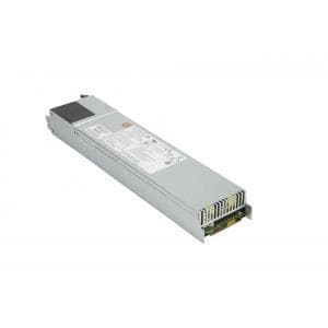 Supermicro PWS-1K11P-1R - Strømforsyning (plug-in modul) - -36 - -42 / -43 - -76 V - PFC - 1U Grå