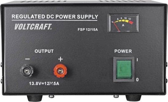 Voltcraft laboratoriestrømforsyning, fast spænding FSP-11312 13,8 - 13,8 V/DC 12 - 12 A 165 W 1 x (FSP-11312)