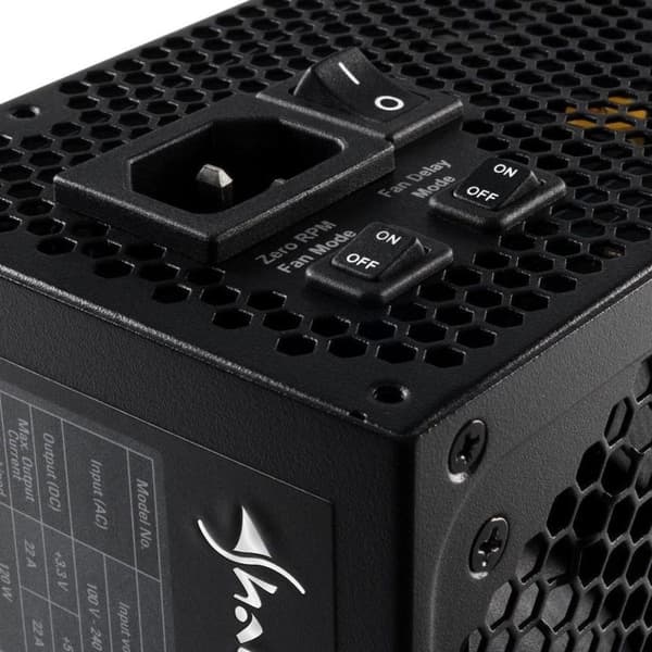 Sharkoon SilentStorm Cool Zero strømforsyningsenhed 850 W ATX Sort