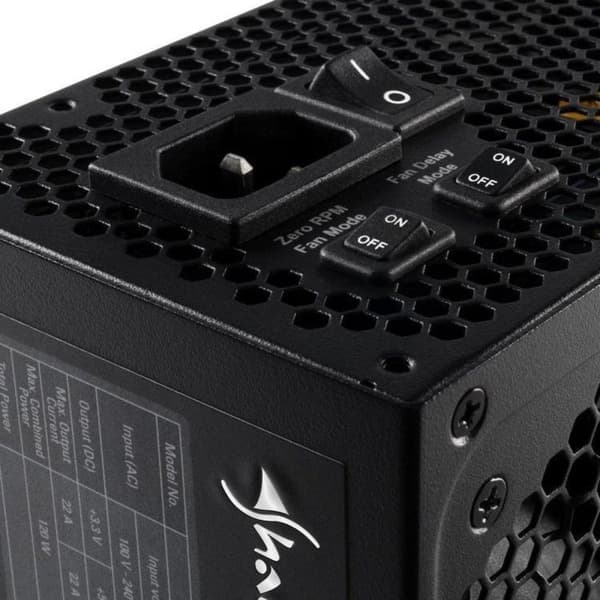 Sharkoon SilentStorm Cool Zero strømforsyningsenhed 850 W ATX Sort