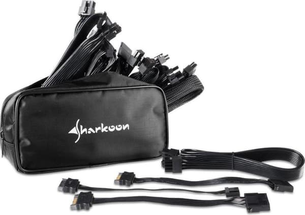 Sharkoon SilentStorm Cool Zero strømforsyningsenhed 850 W ATX Sort