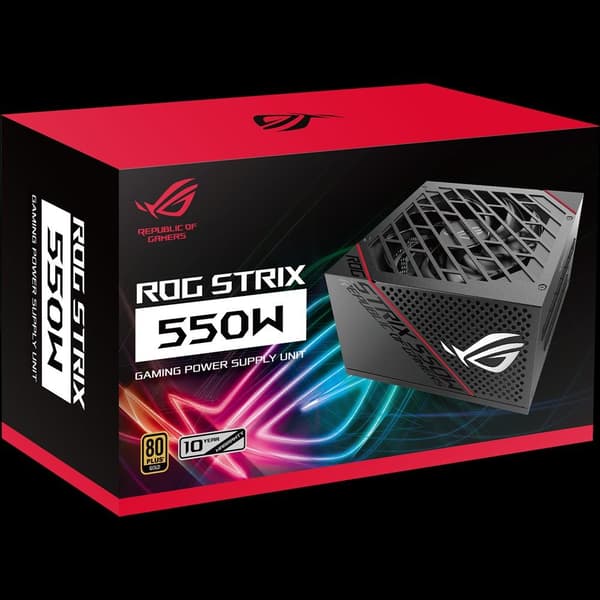 NEZ Asus ROG STRIX 550G strömförsörjning