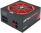Chieftronic PowerPlay Series 550W - PSU (intern) - ATX12V 2.3/ EPS12V/ PS/2 - 80 PLUS Guld - AC 100-240V - 550 Watt - aktiv PFC Sort, Rød