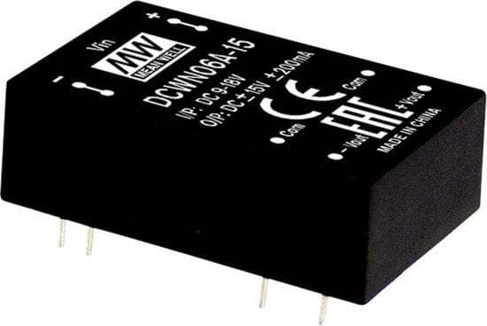 Middelbrønd DCWN06C-05 DC/DC-konvertermodul 500 mA 6 W Antal udgange: 2 x (DCWN06C-05)