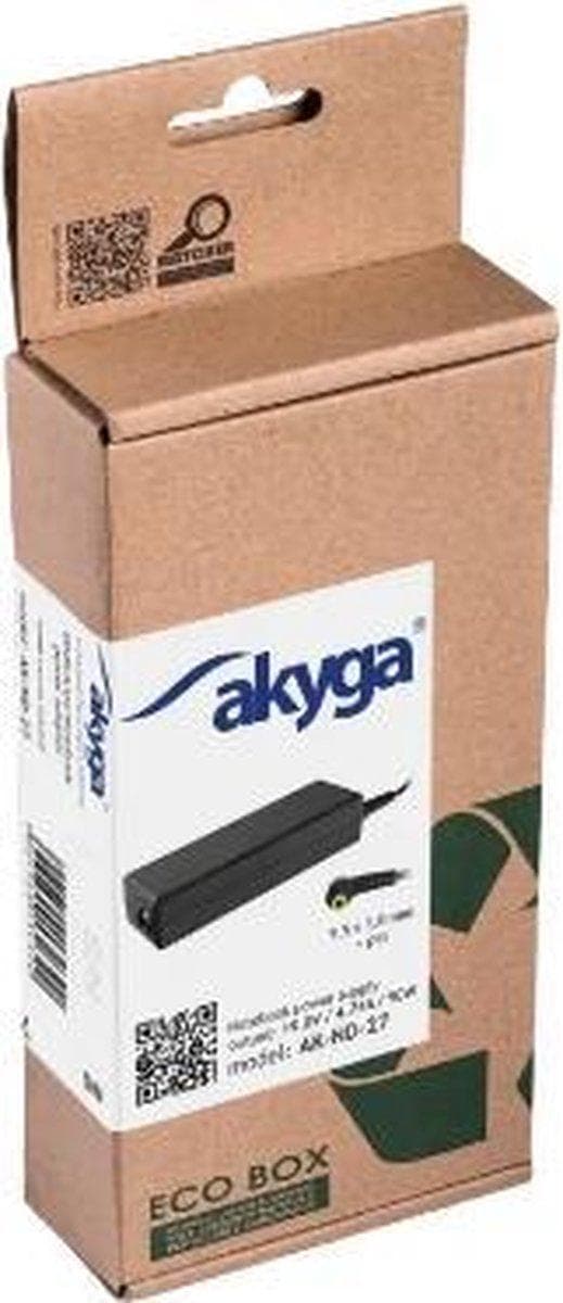 Akyga AK-ND-27 virtalähde/invertteri Sisäkäyttöön 90 W Musta