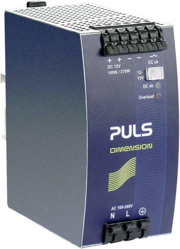PULS DIN-kiskovirtalähde (DIN-kisko) MITTA QS10.121 12 V/DC 15 A 180 W 1 x (QS10.121)