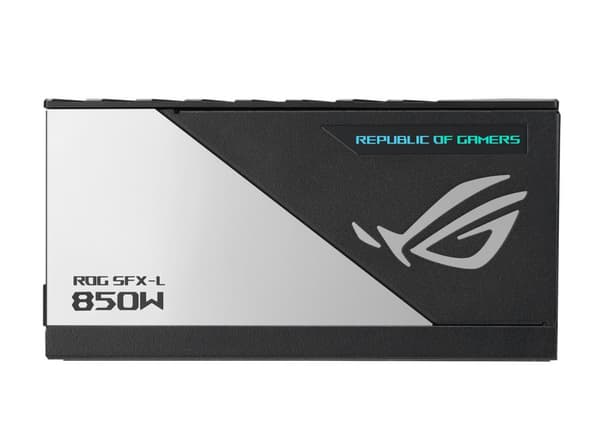 ASUS ROG Loki SFX-L 850W Platinum Strømforsyning 24-benet ATX Sort - Sølv (90YE00N3-B0NA00)