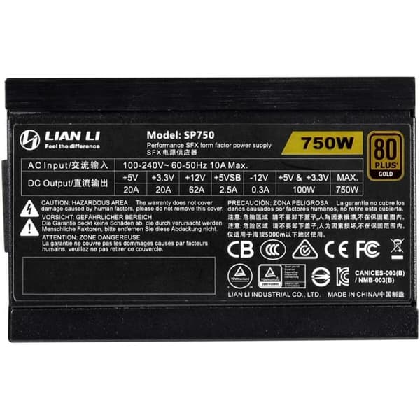 Strømforsyning Lian-Li SP750 750 W
